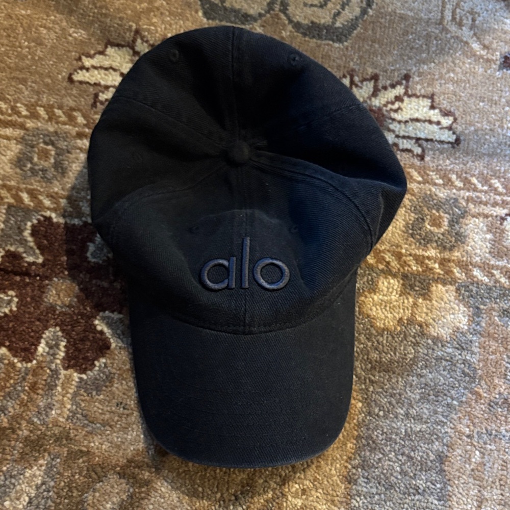 Alo Black Baseball Cap